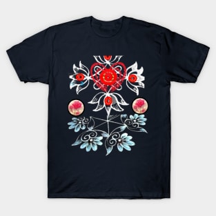 flowers art designs. T-Shirt